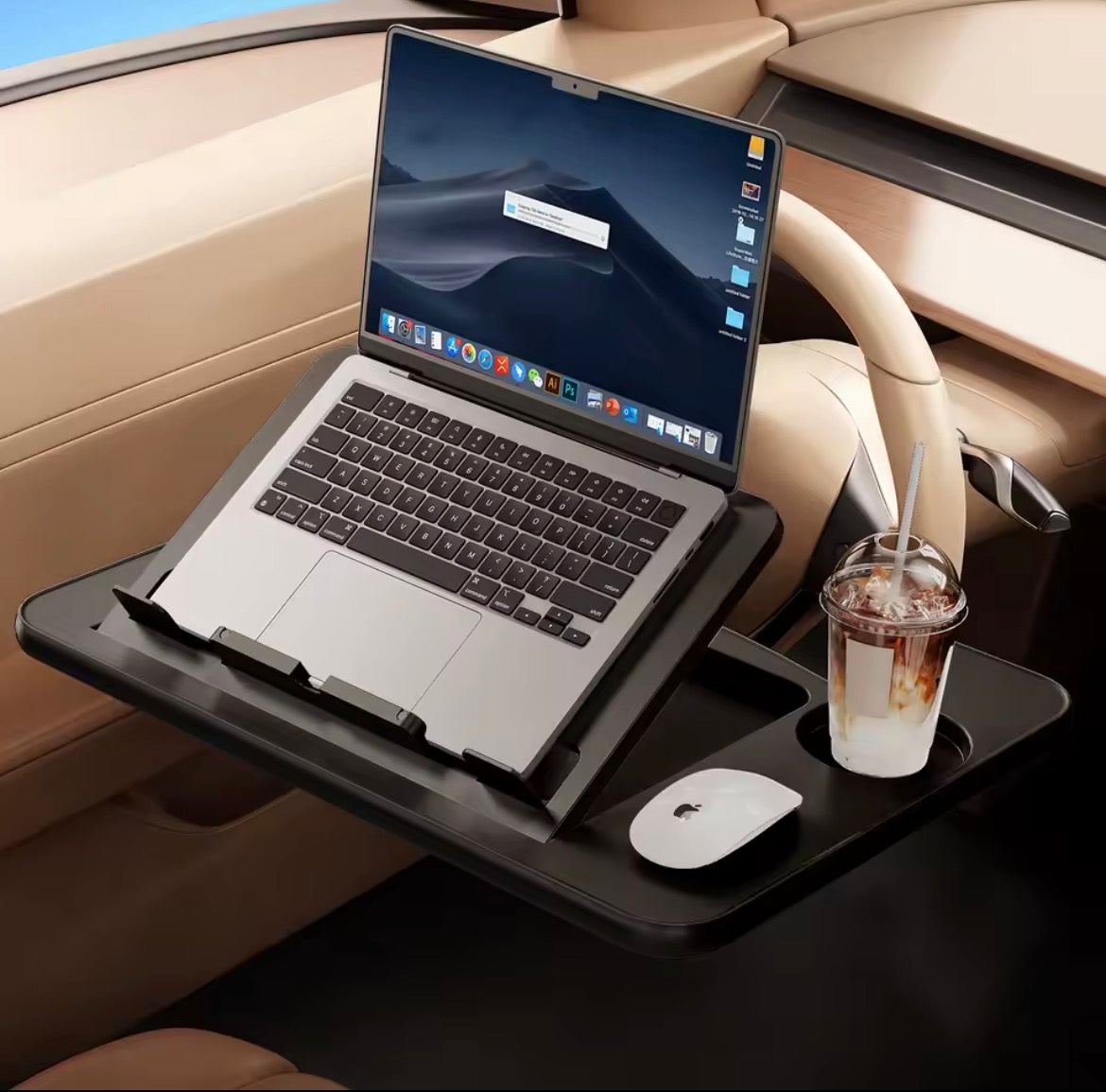 Portable Laptop Table – Anti-Slip & Travel Friendly